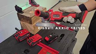 Szlifierka Einhell Axxio 125  testowanie na wesoło#warsztat #einhell#test #narzędzia #mechanic#funny