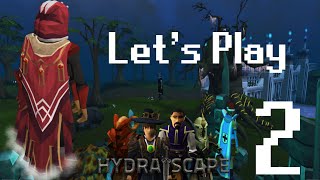 Hydrascape Let's Play #2 - Minigames Hype, Rocktail Gainz, \u0026 SEAHAWKS!