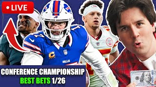 NFL WINNERS | Best Bets and Parlays | Picks Today, Sunday, January 26th | HTP Ep53