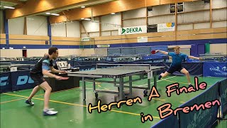 Zwei mit tollem Händchen - Das Herren A Finale in Bremen - Michael Khan Orhan vs Laurin Struß