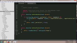 cakephp 3 beginner tutorial #5 (Change default layout)