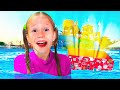 Dad Surprises Nastya with a Special Gift on Family Day - 1 Hour adventure video series