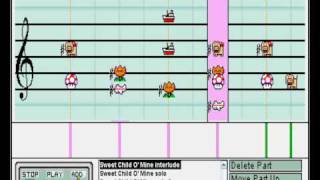 Mario Paint Composer 2 - Guns n' Roses - Sweet Child o' Mine