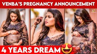 Surprise: Farina gave a shock to fans😍 | Bharathi Kannamma Venba | Pregnancy Announcement | Azad