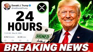 XRP - ONLY A FEW HOURS LEFT?!