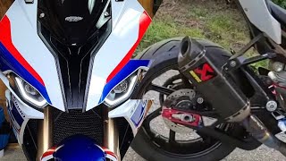 2021 BMW S1000RR Akrapovič Exhaust System Sound (Walkaround, Pure Sound) HD