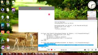 Moving A Border less Form In VB.net Using Visual Studio 12