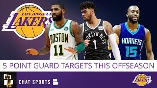 5 Point Guards The Lakers Should Target in 2019 NBA Free Agency Ft. Kyrie Irving & Kemba Walker