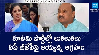 కూటమి పార్టీల్లో లుకలుకలు | Ayyanna Patrudu Fires On AP BJP | Adari Anand Joins In BJP | @SakshiTV