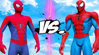 THE AMAZING SPIDER-MAN VS SPIDERMAN MUSCLE