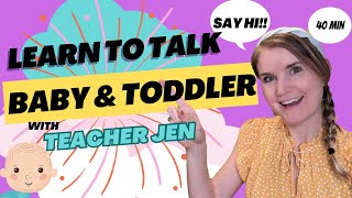 Learn to Talk - Babies and Toddlers - Learn shapes, signs and gestures- Sing with Teacher Jen