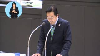 谷村たかひこ本会議質問－8.最終定例会でのあいさつ(1:41)