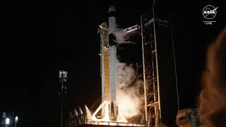 Blastoff! NASA's SpaceX Crew-8 launches to space station, booster nails landing
