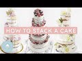 How To Stack A Tiered Cake | Georgia's Cakes
