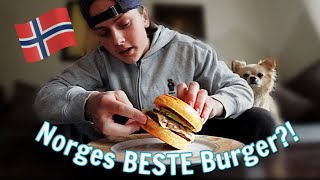 Lager Norges BESTE Burger?!🍔🤯