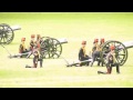 The Queen's 88th Birthday 41-Gun Salute in Green Park