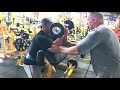 hidetada yamagishi s 2018 arnold classic preparation. arms biceps training.