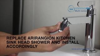 Arirangion-Installation Kitchen Sink Head Shower (S2)