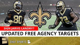 Updated Saints Free Agency Targets New Orleans Could Still Sign Ft. Jarvis Landry & Terron Armstead