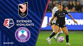Angel City FC vs. Orlando Pride : Extended Highlights | NWSL | CBS Sports Attacking Third