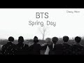 BTS - Spring Day (Slowed & Reverb Ver.)