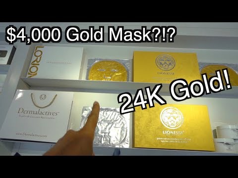 L.A. Lifestyle - 24k Gold Facial Mask! L.A. Lifestyle - 24k Gold Facial Mask!