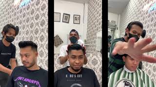 Amazing hairstyle transformation