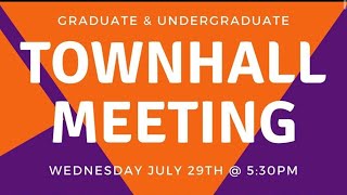 Clemson Student Town Hall