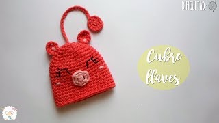 Funda de llaves | llavero a crochet | crochet key cover