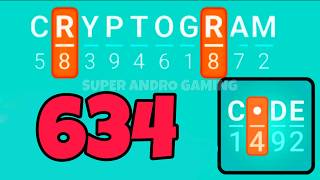 CRYPTOGRAM 634