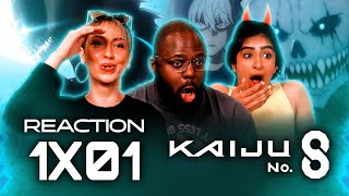 We Start at Double Dookie Duty | Kaiju No.8 Ep 1 | Reaction