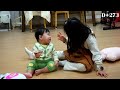 육아 브이로그 👶 누나들 사이에 막둥이 남동생 역시 남자는 머리빨✨ㅣ세종시 공동육아ㅣ1865 와인 한 잔ㅣ치비타의 추억ㅣ9개월아기ㅣ2024년 아디오스😊