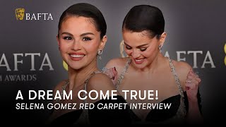 Selena Gomez's Heartfelt Moment at Her First BAFTAs | BAFTA Film Awards 2025