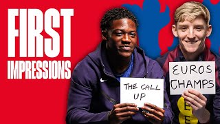 United Boys, Under-21 Champs, Call-Up Reactions & Love Island | Mainoo & Gordon | First Impressions
