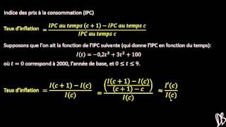 Indice des prix à la consommation et calcul différentiel