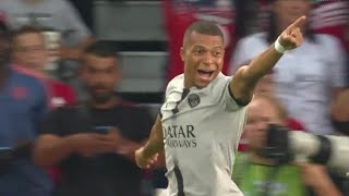 Kylian Mbappé kickoff goal vs Lille
