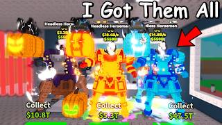 I Got The RAREST Headless Horsemen In Roblox Steal A Brainrot...