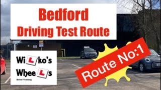 Bedford Driving Test Route