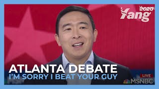 Andrew Yang to Putin - I'm Sorry I Beat Your Guy