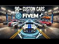 FiveM Lore-Friendly Car Pack | 90+ Vehicles with Custom Sounds | 2025