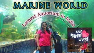 Marine World|| India's Largest Public Aquarium || Chavakkad Aquarium|| Thrissur