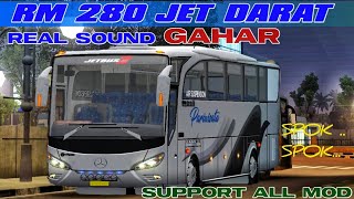 BUSSID UPDATE V4.3.4‼️ SOUND HINO RM 280 JET DARAT  SUPPORT AL MOD || KODENAME SOUND BUSSID V4.3.4