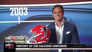 Evolution of the Atlanta Falcons Uniforms