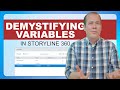 Mastering Variables in Articulate Storyline 360