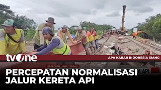 Normalisasi Jalur Kereta Api di Grobogan, Sejumlah Rute Mengalami Perubahan Pola | AKIS tvOne