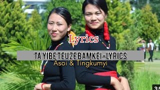 Latest Zeme Gospel - Ta Yibe Teu Ze Bamkei - Lyrics video Asoile Pame ft. Tingkumyile Pame