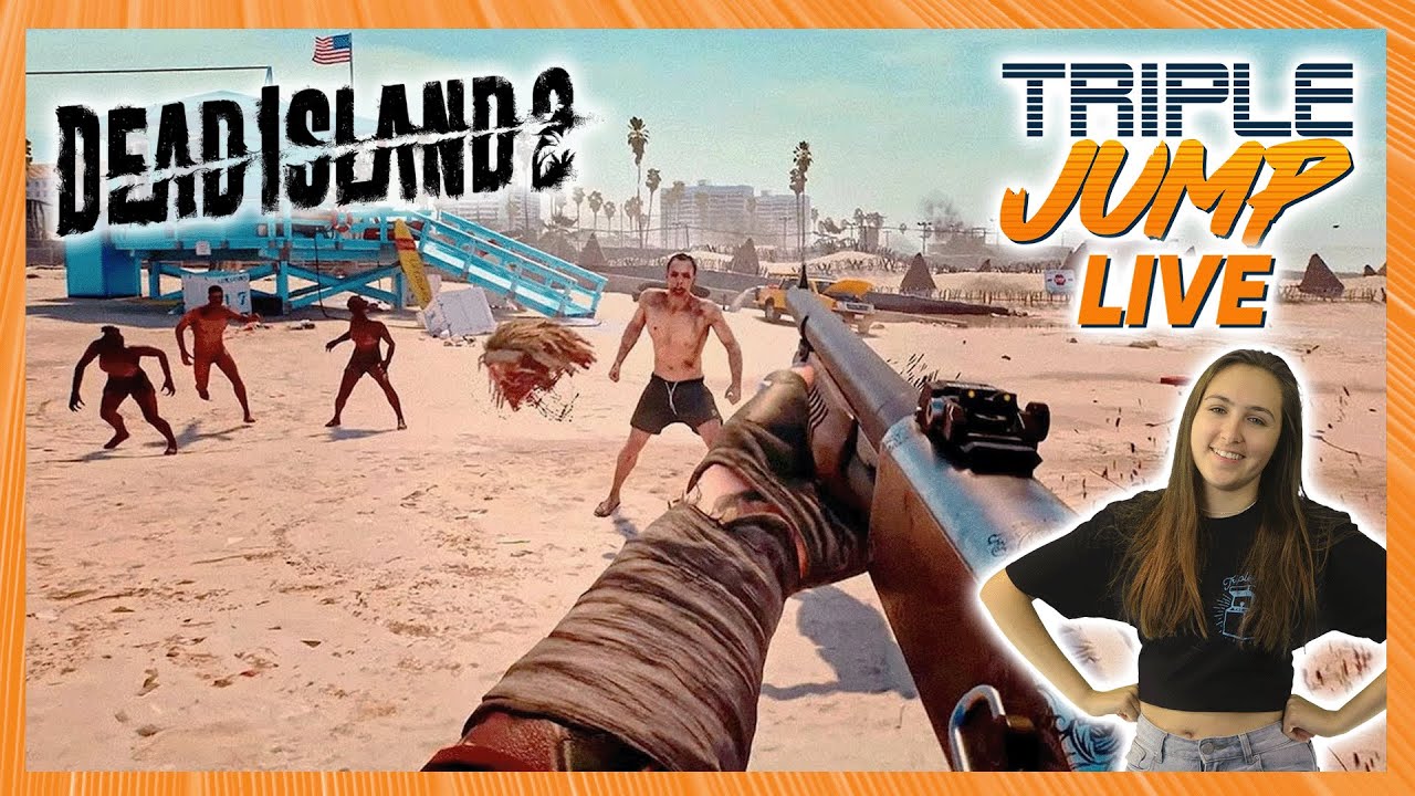 HEY GOOGLE I GOT THE GUN! - Dead Island 2 [Part 4] | TripleJump Live ...