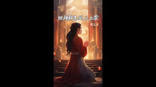 【高清MV】黃文文 Huang Wenwen - 財神殿裡的上上籤【AI音樂視頻 | 中文简體動態字幕】