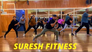 ZUMBA WORKOUT BY SURESH FITNESS CLASS TIME ⏱ FITNESS WORKOUT #zumba  #fitness (VC - @k_shrav_1 )
