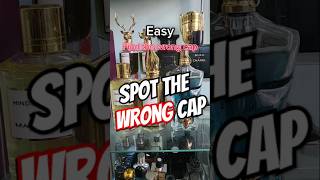 Spot The Wrong Cap Challenge! #cologne #perfume #fragrance #fragrancereview #shorts #challenge